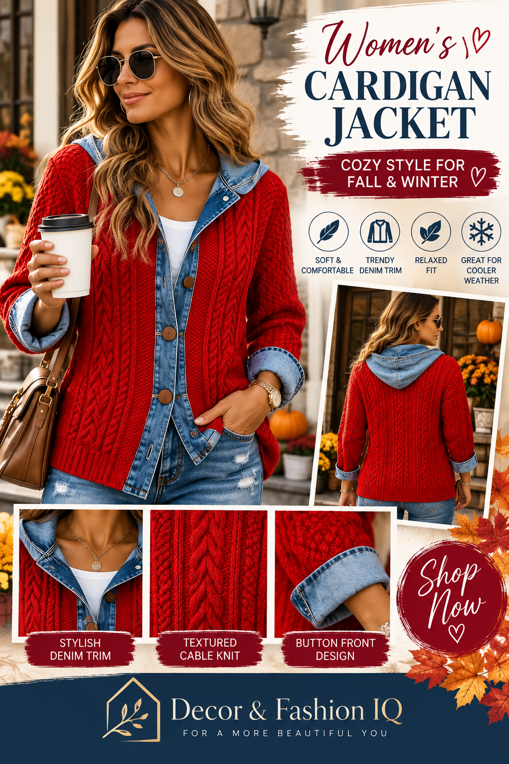 Women’s Casual Hoodie for Fall & Winter